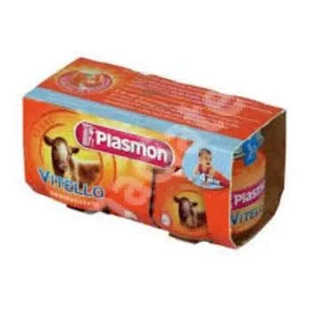 Piure omogenizat din care de vitel, +4 luni, 2x 80 g, Plasmon — preț și oferte