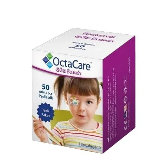 Plasturi oculari pentru Fete 5x6.2 cm, 50 Buc, Octacare — preț și oferte