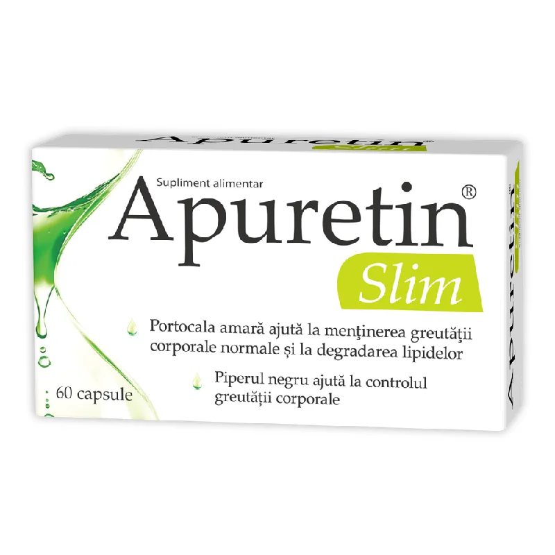Apuretin Slim, 60 capsule, retentia de apa ZDROVIT — preț și oferte