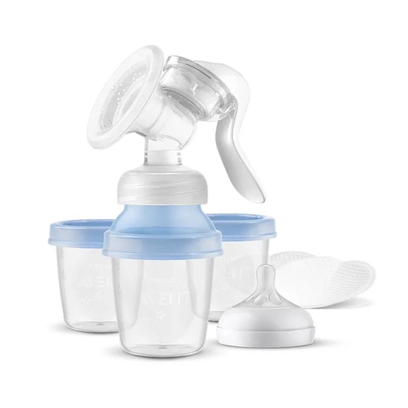 Pompa de san manuala cu recipiente de stocare, SCF430/13, Philips Avent — preț și oferte