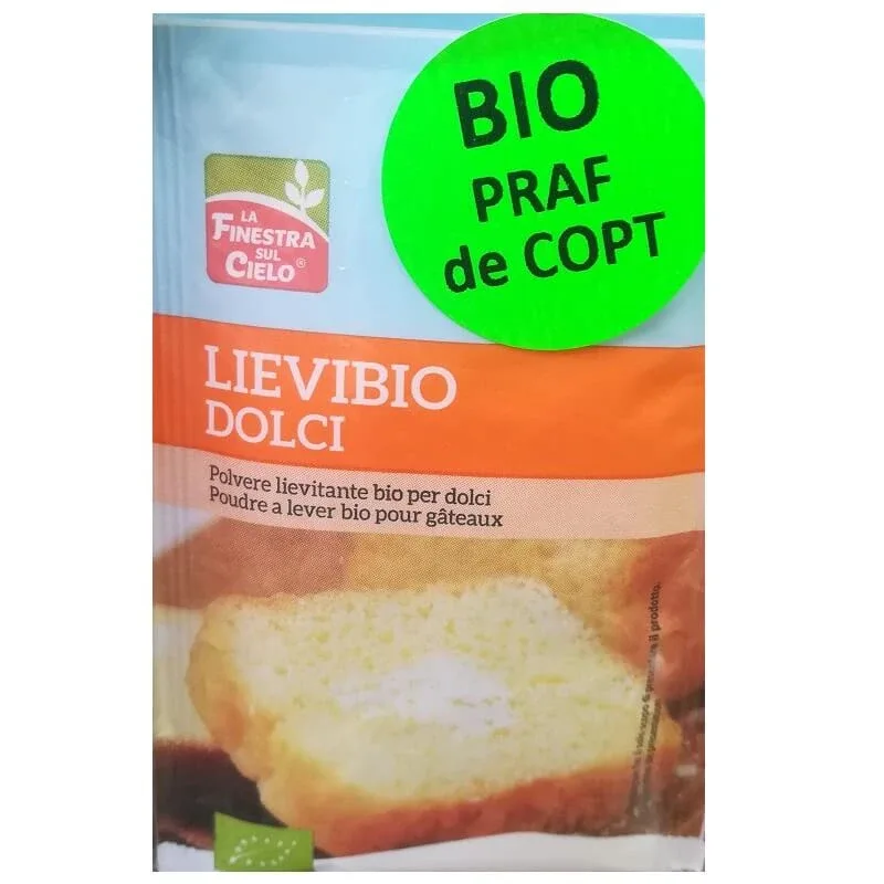 Praf de copt Bio, 4x 21 g,  La Finestra Sul Cielo — preț și oferte