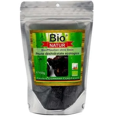 Prune deshidratate Bio, 150 g, Bio Natur — preț și oferte