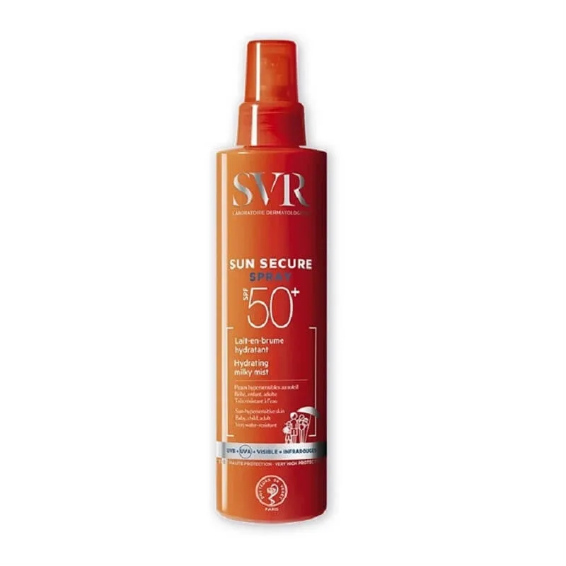 Protectie solara Spray SPF 50+, Lapte-spray hidratant, 200 ml, SVR SVR LABORATORIES — preț și oferte