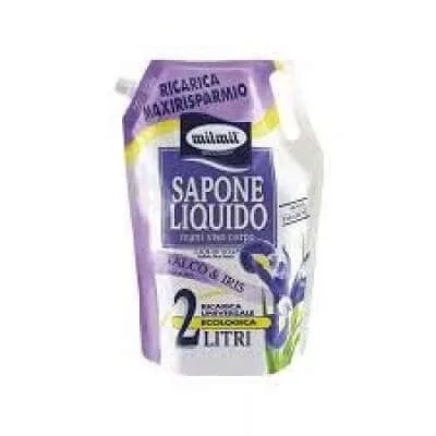 Rezerva sapun lichid cu talc si iris, 2 l, Milmil — preț și oferte