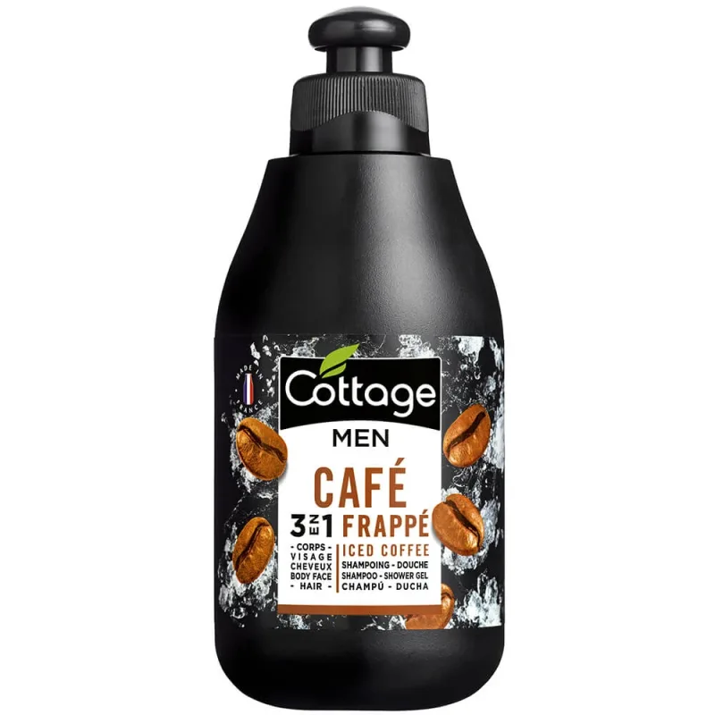 Sampon si gel de dus pentru barbati Cafe Frappe, 250 ml, Cottage — preț și oferte