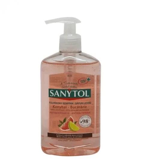 Sapun Antibacterian bucatarie, 250ml, Sanytol — preț și oferte