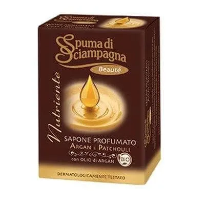 Sapun cu ulei de argan si paciuli, 100gr, Spuma Di Sciampagna — preț și oferte