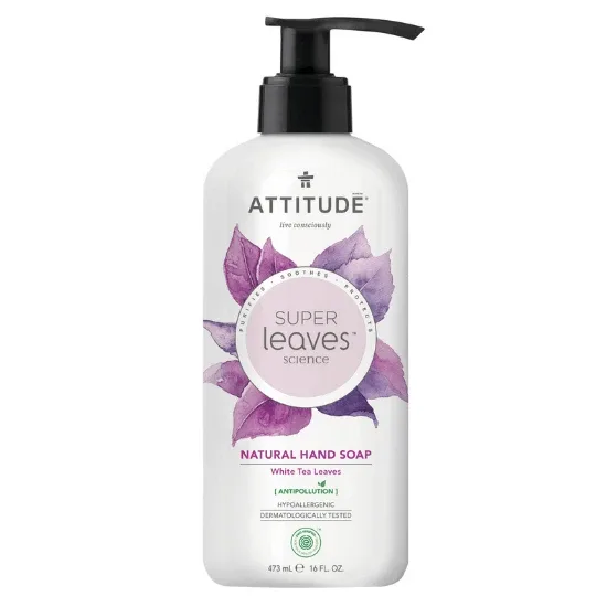 Sapun de maini din frunze de ceai alb, 473ml, Attitude — preț și oferte