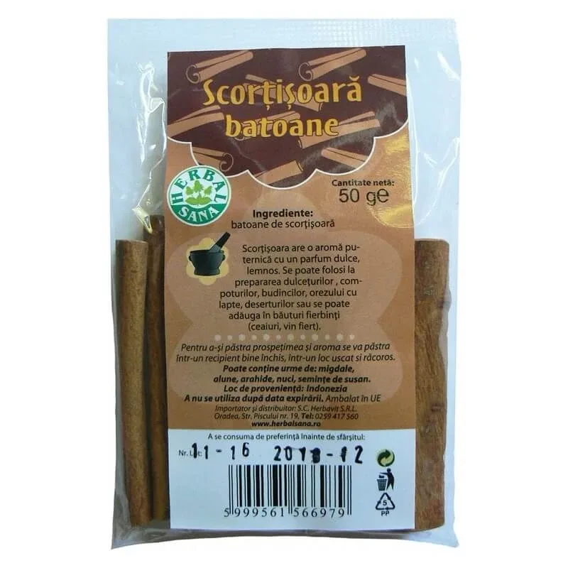Scortisoara batoane, 50 gr, Herbal Sana — preț și oferte