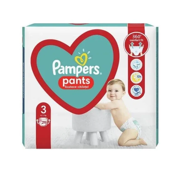 Scutece Pants Active Baby Nr. 3, 6-11 kg, 29 bucati, Pampers — preț și oferte