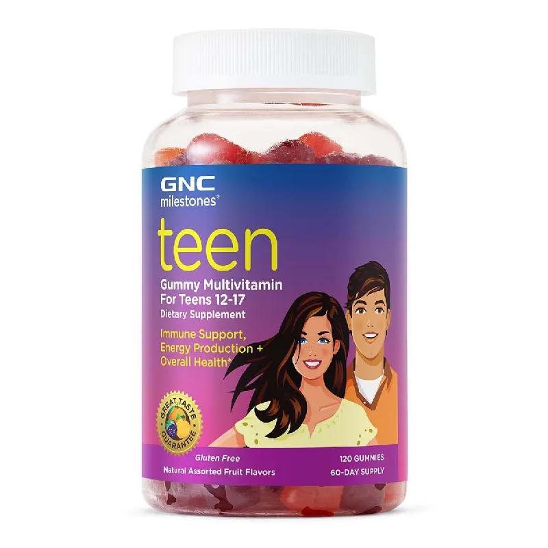 Multivitamine Jeleuri pentru Adolescenti 12-17 ani, Milestones® Teen, 120 Jeleuri, GNC GENERAL NUTRITION CORPORATION — preț și oferte