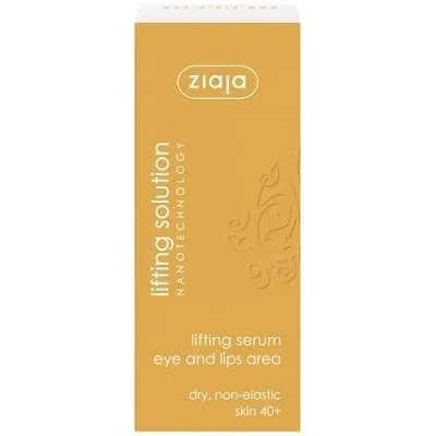 Ser pentru ochi si buze cu proteine din migdale si vitamina E pentru ten matur, 30 ml, Ziaja — preț și oferte