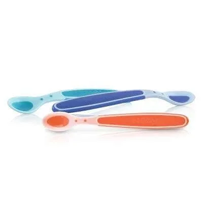 Set 3 lingurițe termosensibile, 4L+, 5235, Nuby — preț și oferte