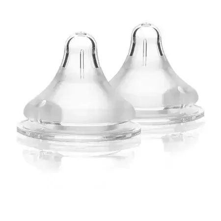 Tetina din silicon cu flux Rapid, 2 bucati, Lansinoh — preț și oferte