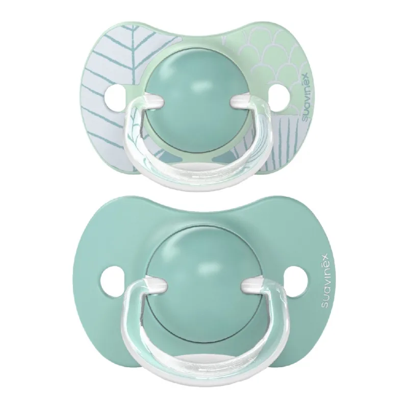 Suzeta fiziologica din silicon Dreams, 18+ luni, aqua, 2 bucati, Suavinex — preț și oferte