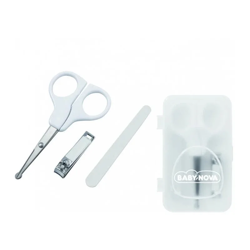 Set pentru ingrijire unghii + cutie pentru depozitare, Baby Nova — preț și oferte