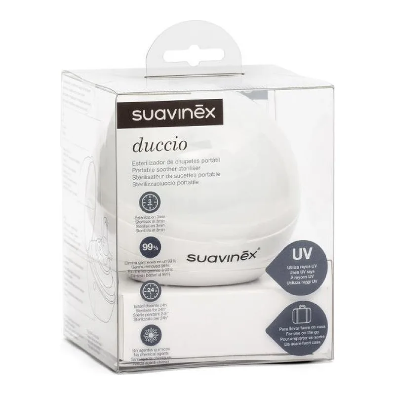 Sterilizator pentru suzete Duccio, alb, Suavinex — preț și oferte