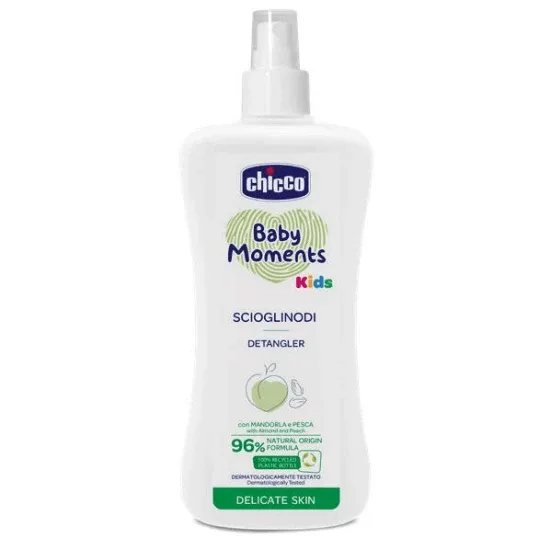 Solutie tip spray pentru par incurcat Baby Moments Kids, 200 ml, Chicco — preț și oferte