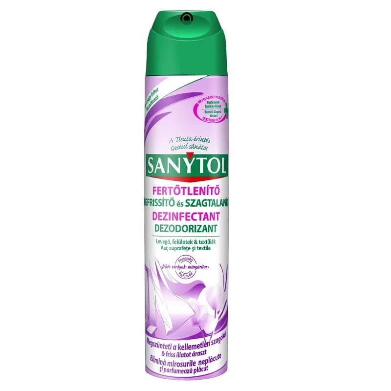 Spray Dezinfectant dezodorizant cu Margaritar, 300 ml, Sanytol — preț și oferte