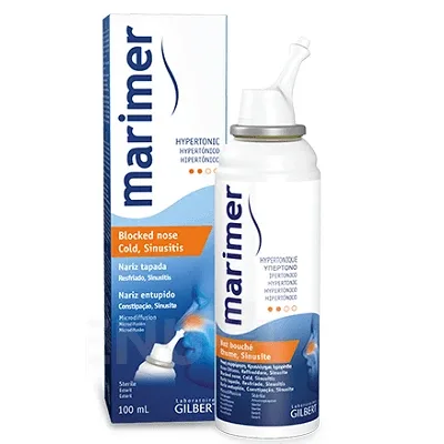 Spray hipertonic pentru nas infundat, sinuzita si raceala, 100 ml, Marimer Gilbert — preț și oferte