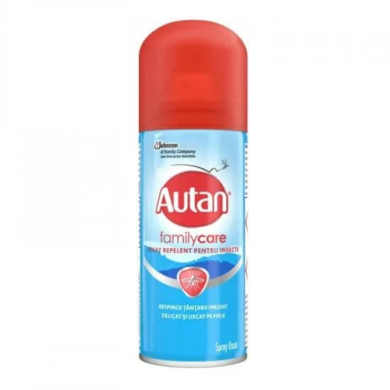 Spray repelant pentru insecte Family Care, 100 ml, Autan — preț și oferte