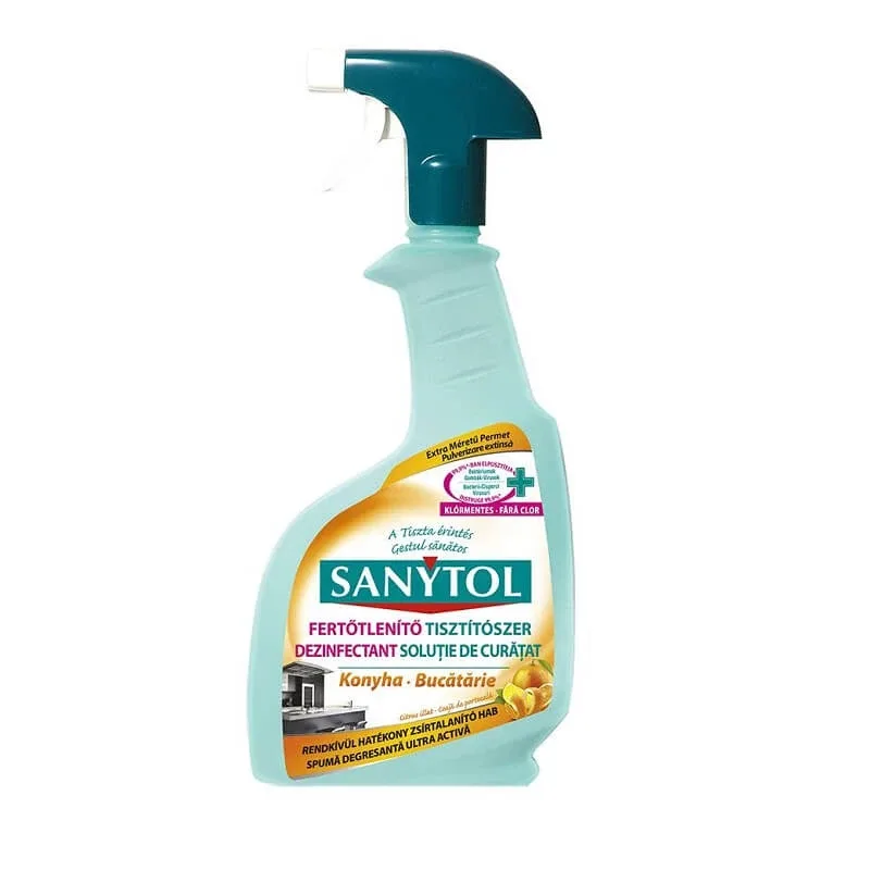 Spuma degresanta Ultra Activa Citrice, 500 ml, Sanytol — preț și oferte