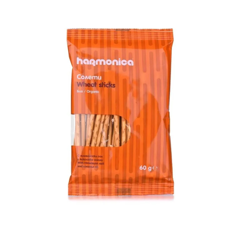 Sticksuri Bio din faina de grau, 50 gr, Harmonica — preț și oferte