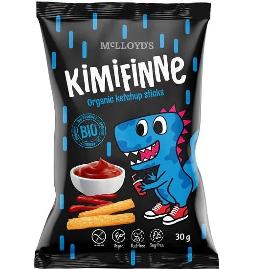 Stiksuri organice din porumb cu aroma de ketchup, 30 gr, Mc Lloyds — preț și oferte