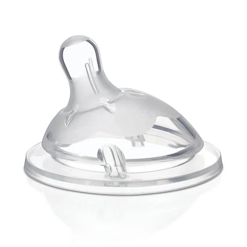 Tetina din silicon cu flux mediu, Natural Feeling, 1 buc, 2luni+, Chicco — preț și oferte