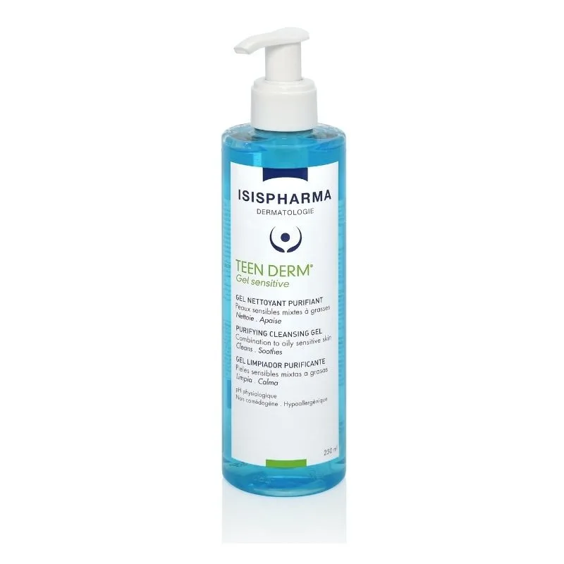 Gel de curatare Teen Derm Sensitive, 250 ml, IsisPharma — preț și oferte