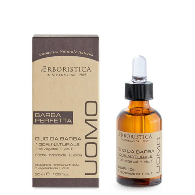 Ulei Bio pentru barba si Vitamina E, 30ml, L'Erboristica — preț și oferte