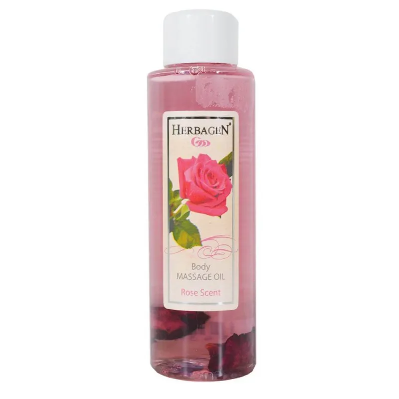 Ulei de masaj cu parfum de trandafir, 100 ml, Herbagen — preț și oferte