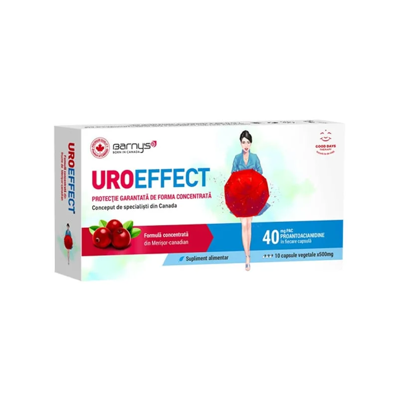 UroEffect, 10 capsule GOOD DAYS THERAPY — preț și oferte