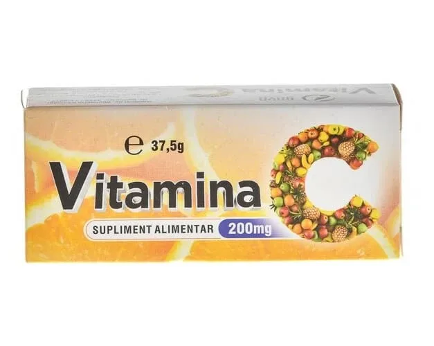 Vitamina C 200mg, 50 cp, Adya Adya GreenPharma — preț și oferte