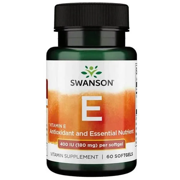 Vitamina E 400 UI, 60 capsule, Swanson — preț și oferte