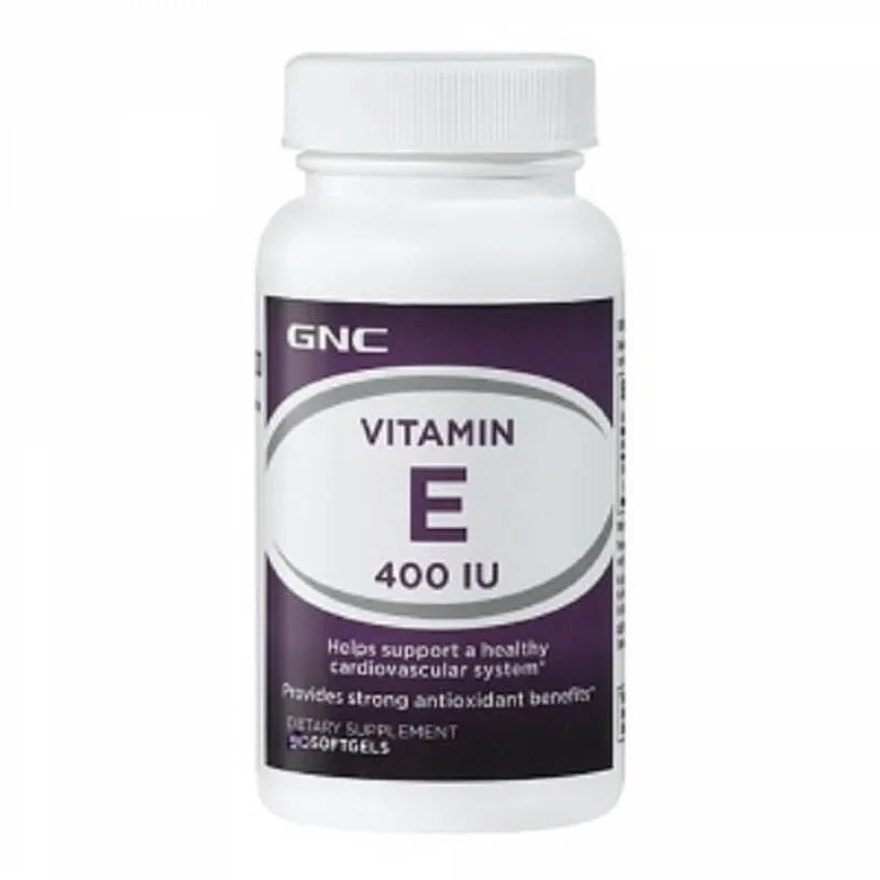 Vitamina E 400 UI, 90 capsule, GNC — preț și oferte
