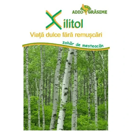 Xilitol zahar de mesteacan, 1kg, Micul Rege Adio Grasime — preț și oferte