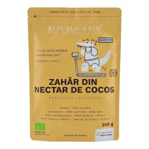 Zahar din nectar de cocos Eco, 200 gr,  Republica Bio