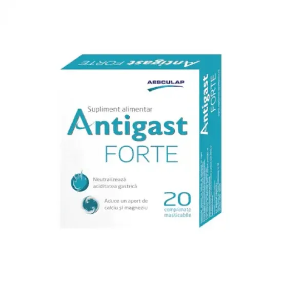 Antigast forte, 20 comprimate, Aesculap — preț și oferte