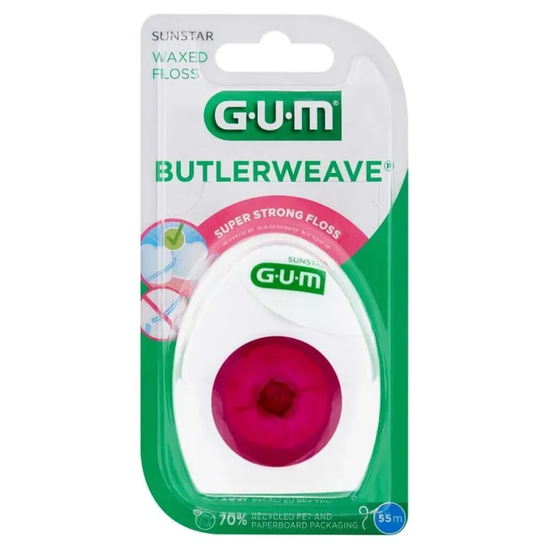 Ata dentara - Butlerweave Waxed, 55 m, Sunstar Gum — preț și oferte