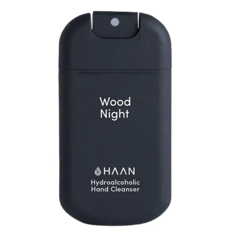 Gel igienizant pentru maini Wood Night, 30ml, Haan — preț și oferte