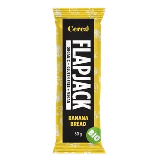 Baton ecologic Banana Bread Flapjack, 60 g, Cerea — preț și oferte