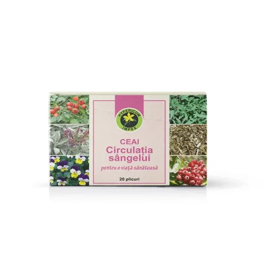 Ceai Circulația sângelui, 20 plicuri, Hypericum — preț și oferte