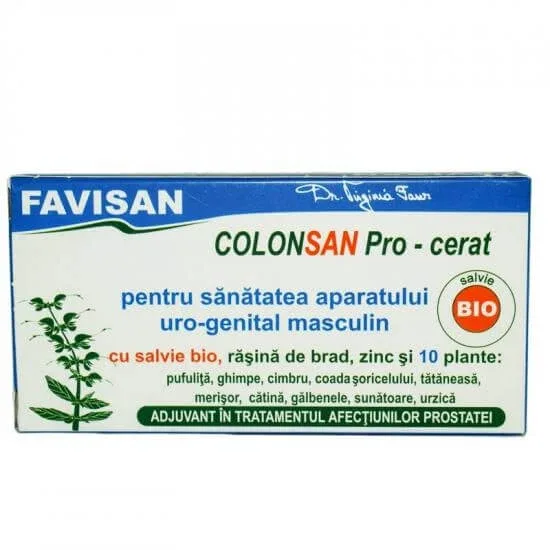 Colonsan, 10 supozitoare, Favisan — preț și oferte