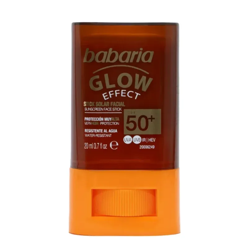 Stick pentru fata cu protectie solara SPF 50+ Glow Effect, 20 ml, Babaria — preț și oferte
