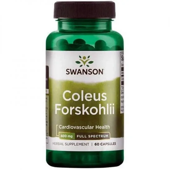 Coleus Forskohlii, 60 capsule, Swanson Health USA — preț și oferte