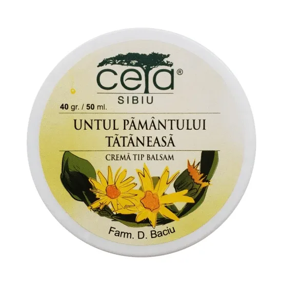 Crema cu untul pamantului si tataneasa, 50 ml, Ceta Sibiu — preț și oferte