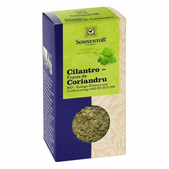 Frunze de coriandru Cilantro, 15g, Sonnentor — preț și oferte