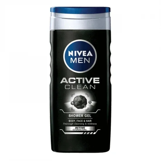 Gel de dus pentru barbati Active Clean, 500 ml, Nivea — preț și oferte