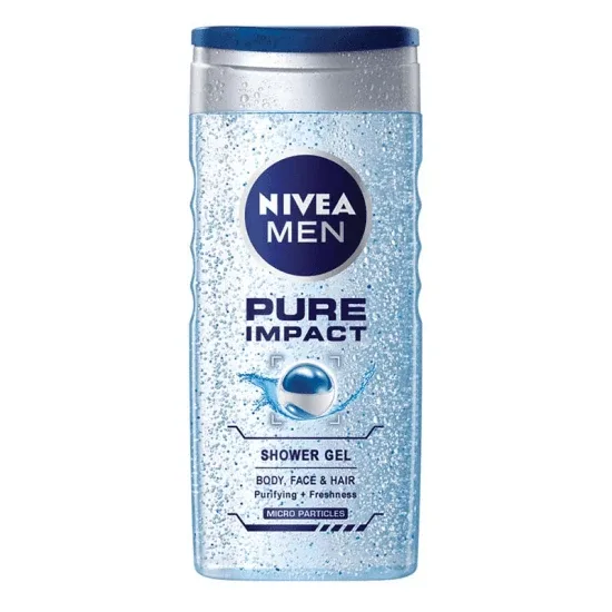 Gel de dus pentru barbati Pure Impact, 500 ml, Nivea — preț și oferte